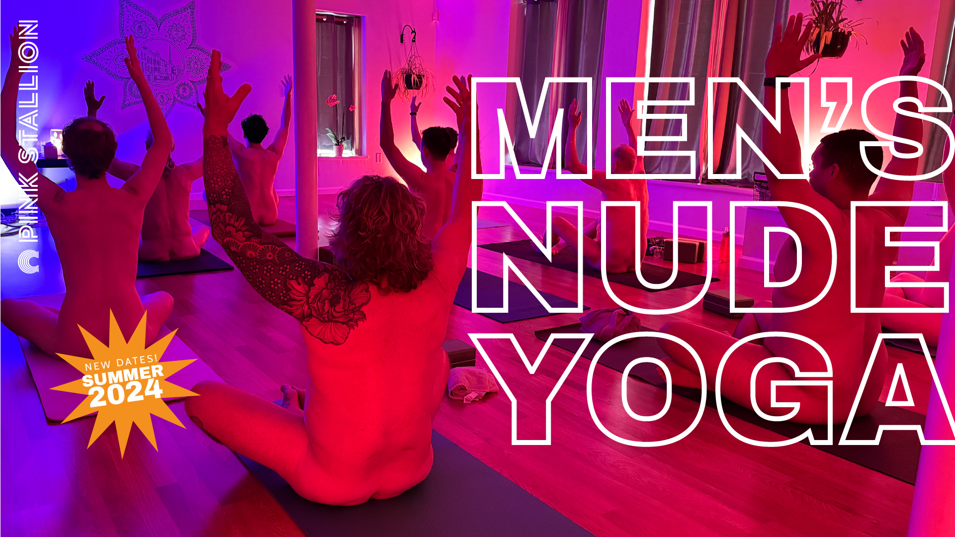 Men’s Nude Yoga Classes are Back in Highland & Kingston this Summer 2024